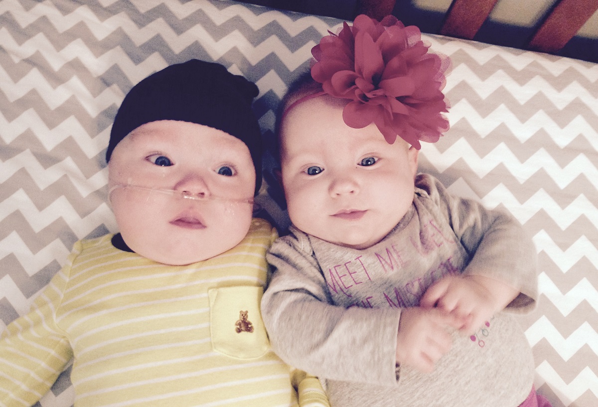 Tiny twins grow up at Carle, reach exciting new phase together
